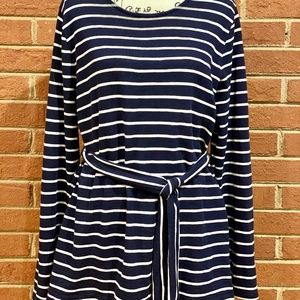 J Crew Mercantile Striped Crew Neck Sweater - Size XL